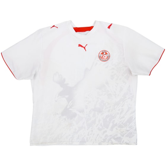 2006-07 Tunisia Home Shirt - 6/10 - (XXL)