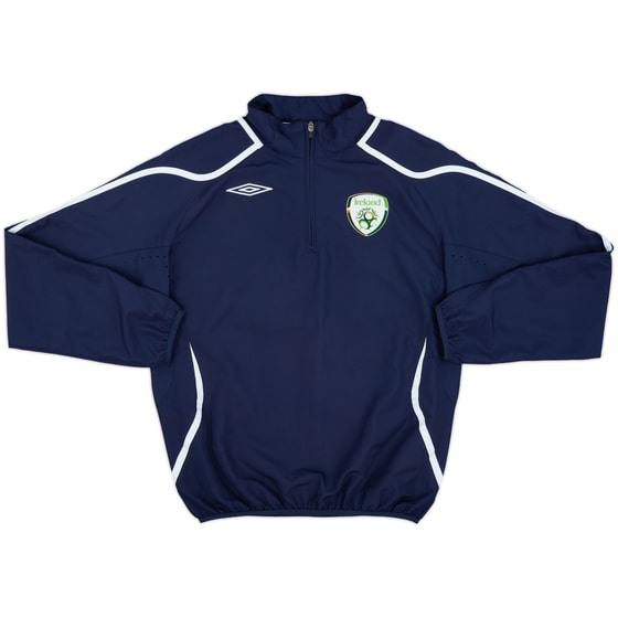 2010-11 Ireland Umbro 1/4 Zip Drill Top - 8/10 - (M)