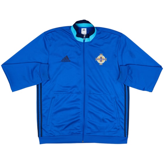 2016-17 Northern Ireland adidas Track Jacket - 7/10 - (XL)