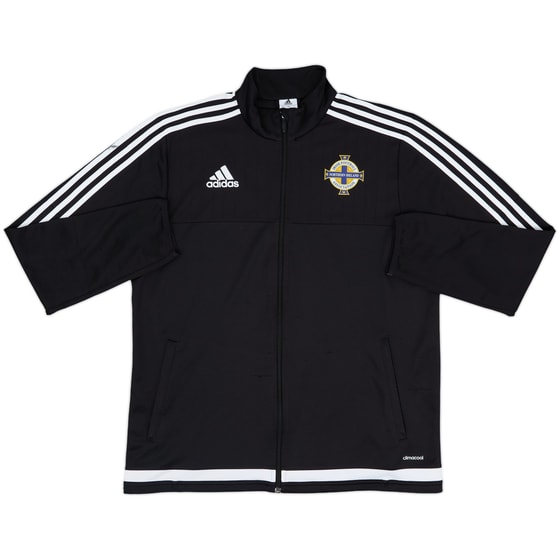 2015-16 Northern Ireland adidas Track Jacket - 7/10 - (L)