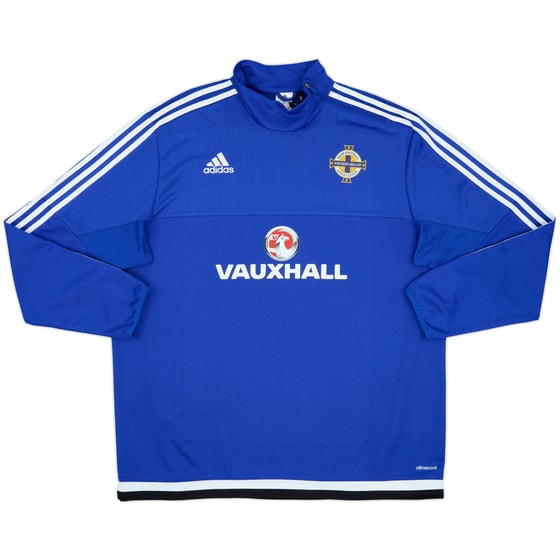 2015-16 Northern Ireland adidas Drill Top - 9/10 - (XXL)