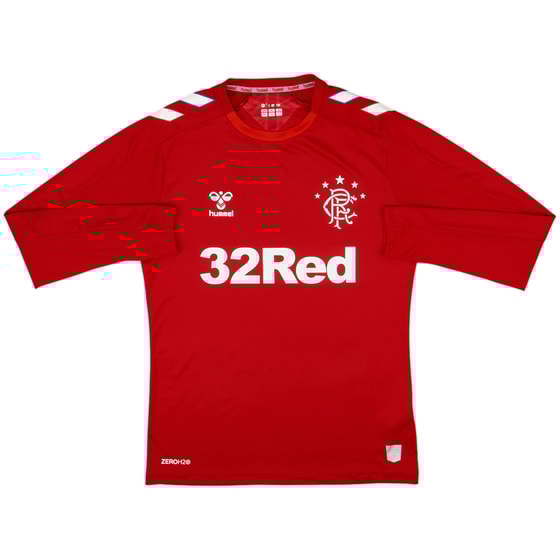 2019-20 Rangers Third L/S Shirt - 9/10 - (M)