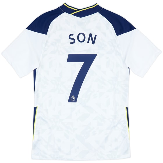 2020-21 Tottenham Home Shirt Son #7 - 10/10 - (S)