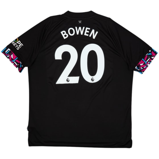 2022-23 West Ham United Away Shirt Bowen #20 - 9/10 - (XXL)