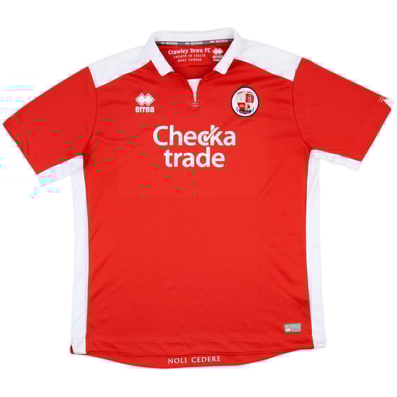 2017-18 Crawley Home Shirt - 7/10 - (XXL)