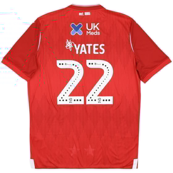 2019-20 Nottingham Forest Home Shirt Yates #22 - 10/10 - (3XL)