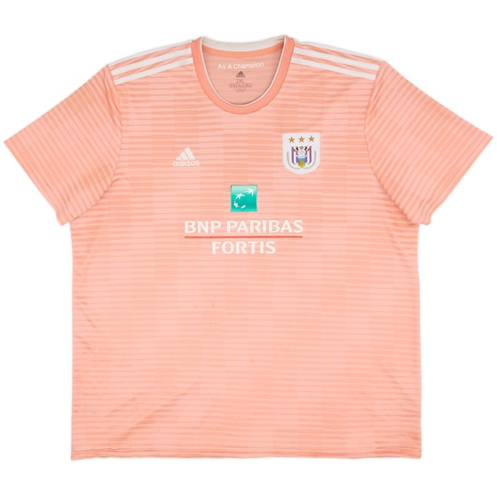 2018-19 Anderlecht Away Shirt - 7/10 - (XXL)
