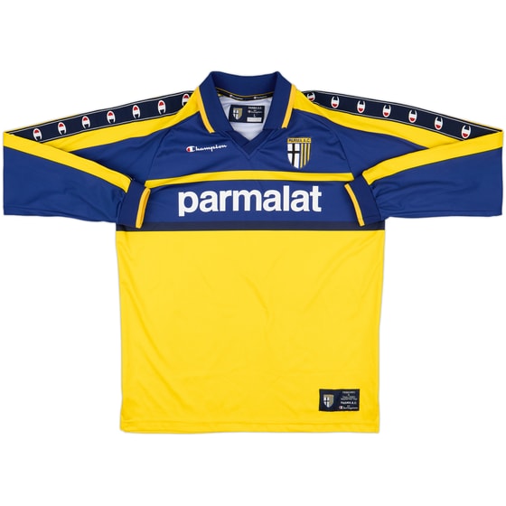1999-00 Parma Champion Training L/S Shirt - 8/10 - (L)