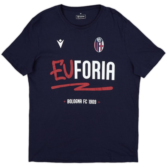 2023-24 Bologna Macron Graphic Tee - 8/10 - (M)