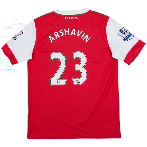 2010-11 Arsenal Home Shirt Arshavin #23 - 5/10 - (L.Boys)