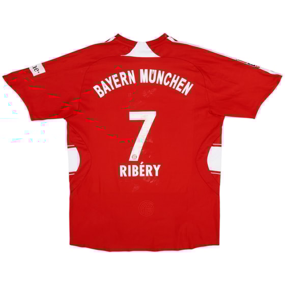 2007-08 Bayern Munich Home Shirt Ribery #7 - 5/10 - (XL.Boys)