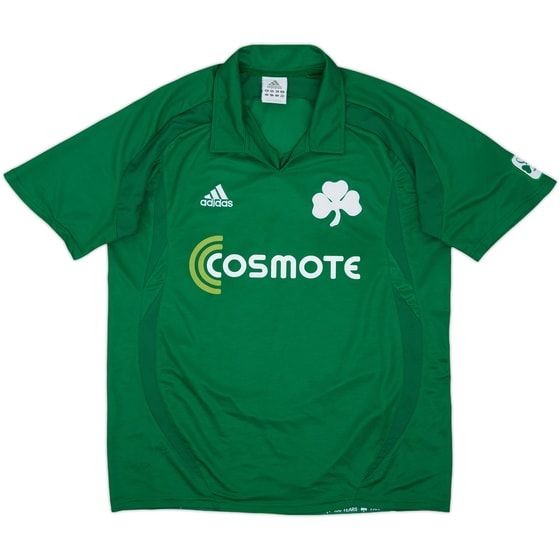 2008-09 Panathinaikos Home Shirt - 9/10 - (L)
