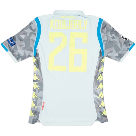 2018-19 Napoli Authentic Third Shirt Koulibaly #26 - 8/10 - (L)