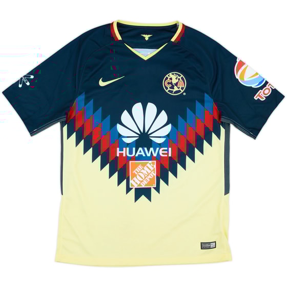 2017-18 Club America Home Shirt - 8/10 - (M)