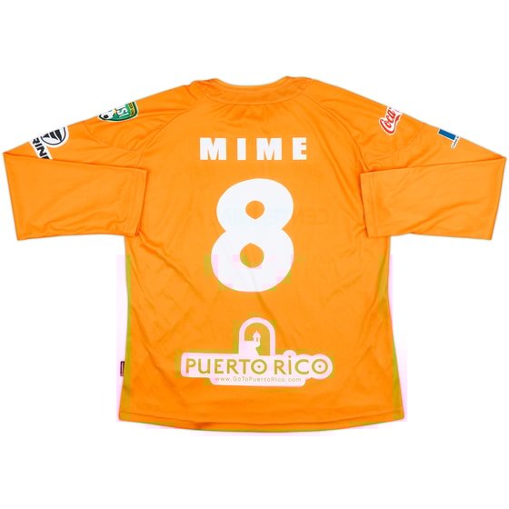 2008 Puerto Rico Islanders Match Issue Home L/S Shirt Mime #8