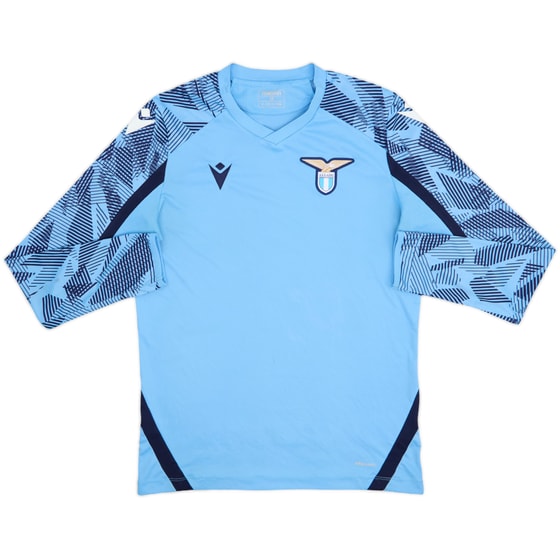2021-22 Lazio Macron Training L/S Shirt - 8/10 - (M)