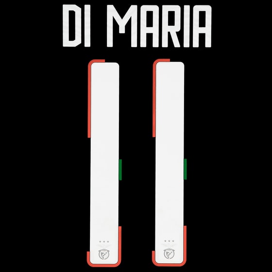 2023-24 Benfica Away Cup Di Maria #11 Name Set