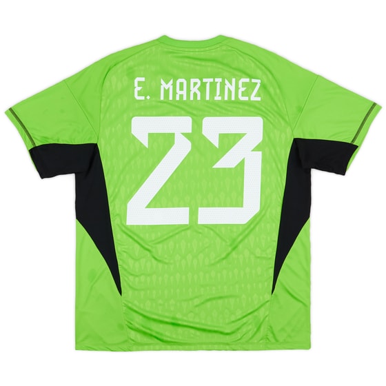 2022-23 Argentina GK 'vs France' Shirt E.Martinez #23