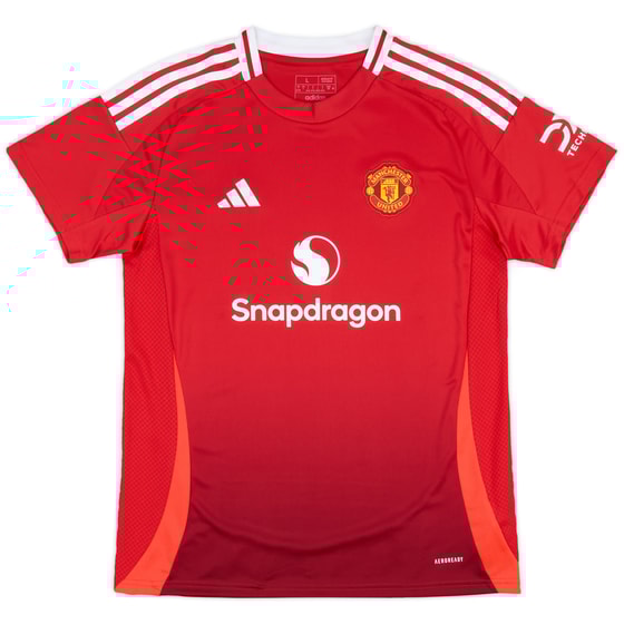 2024-25 Manchester United Home Shirt - As New (Women's L)