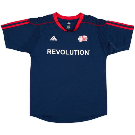 2013 New England Revolution adidas Training Shirt - 5/10 - (XL.Boys)