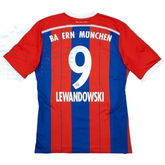 2014-15 Bayern Munich Home Shirt Lewandowski #9 - 5/10 - (L)