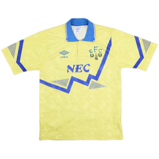 1990-92 Everton Away Shirt - 9/10 - (L.Boys)