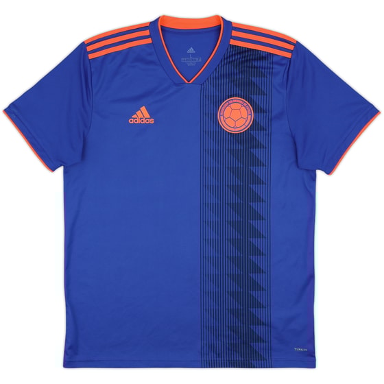 2018-19 Colombia Away Shirt - 10/10 - (L)