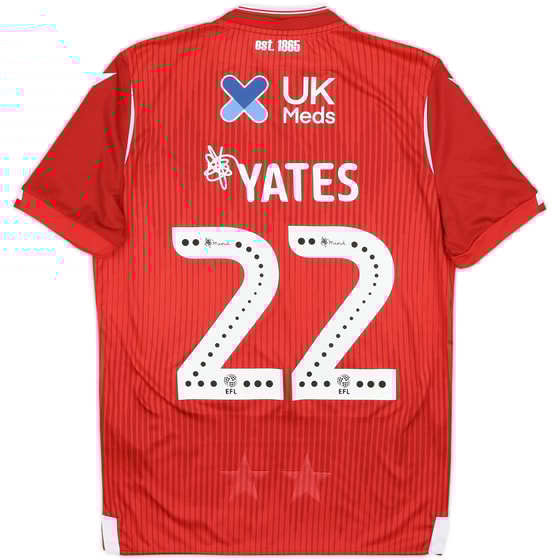 2019-20 Nottingham Forest Home Shirt Yates #22 - 10/10 - (S)