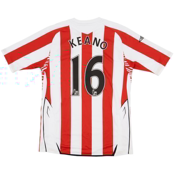 2007-08 Sunderland Home Shirt Keano #16 - 9/10 - (M)