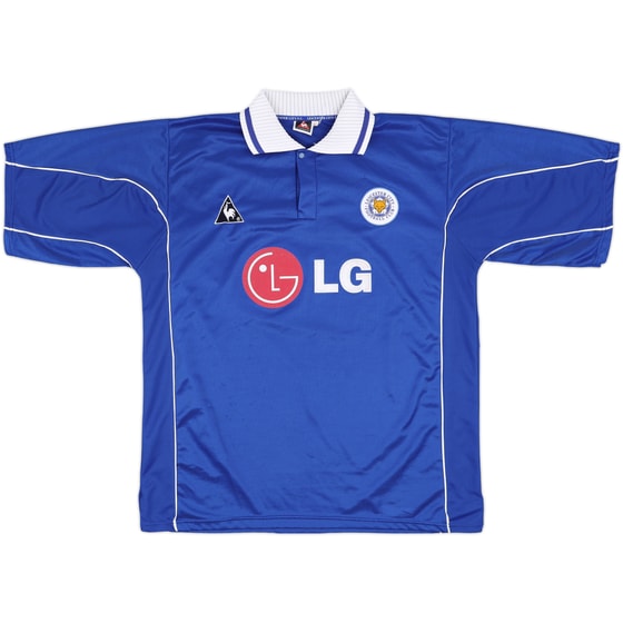 2001-02 Leicester Home Shirt - 8/10 - (XL)