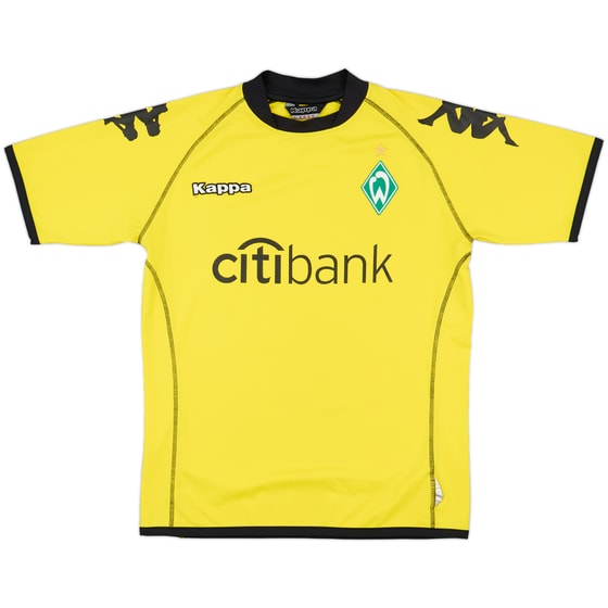 2008-09 Werder Bremen GK S/S Shirt - 9/10 - (L)