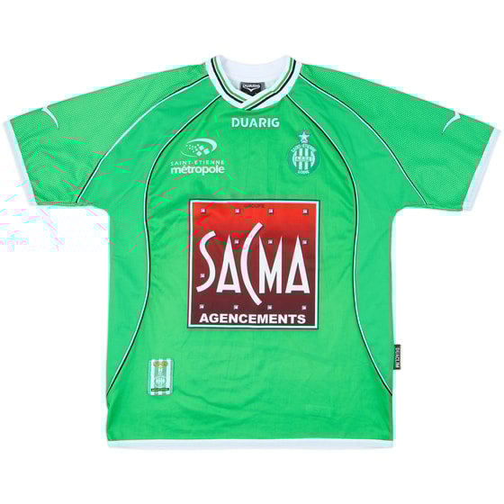 2003-04 Saint Etienne Home Shirt - 8/10 - (M)