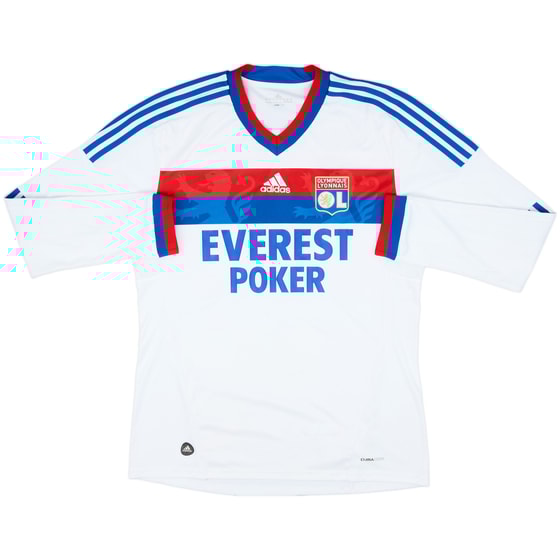 2011-12 Lyon Home L/S Shirt - 7/10 - (L)