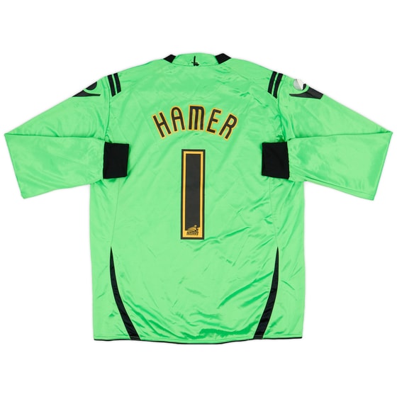 2010-12 Charlton GK Shirt Hamer #1 - 5/10 - (L)