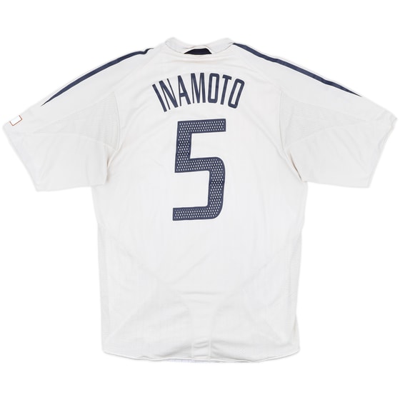 2004-06 Japan Player Issue Away Shirt Inamoto #5 - 7/10 - (L)