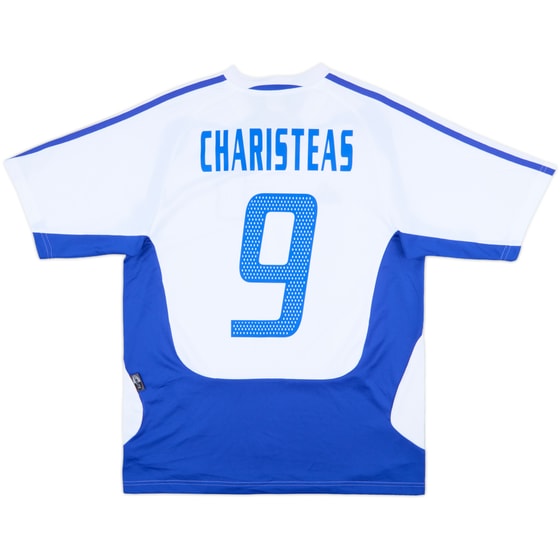 2004-06 Greece Away Shirt Charisteas #9 (S)
