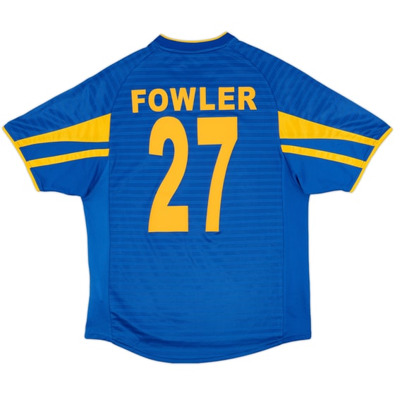 2001-03 Leeds United Away Shirt Fowler #27 - 7/10 - (S)