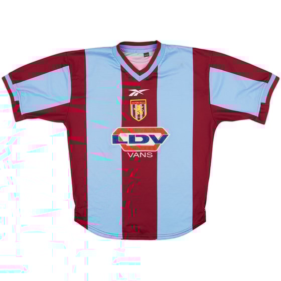 1999-00 Aston Villa Home Shirt #7 - 8/10 - (S)