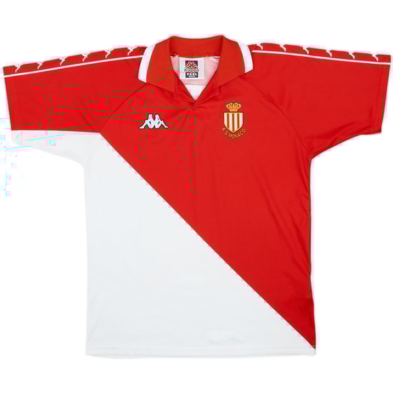 2000-01 Monaco Basic Home Shirt - 5/10 - (YXXL)