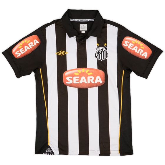 2010 Santos Away Shirt #7 - 7/10 - (M)