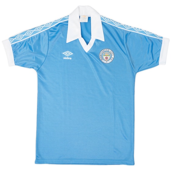 1977-81 Manchester City Home Shirt - 6/10 - (M)