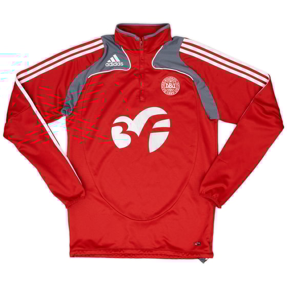 2007-08 Denmark adidas 1/4 Zip Drill Top - 6/10 - (M)