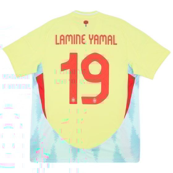 2024-25 Spain Away Shirt Lamine Yamal #19