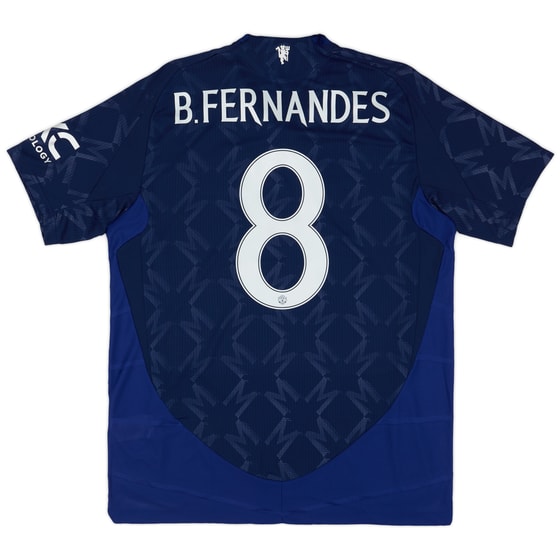 2024-25 Manchester United Authentic Away Shirt B.Fernandes #8