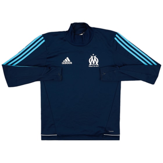 2017-18 Olympique Marseille adidas Sweat Top - 8/10 - (S)