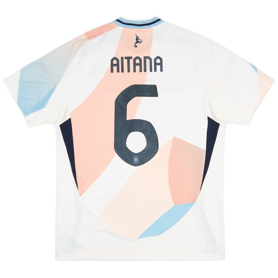 2025-26 Spain Away Shirt Aitana #6 
