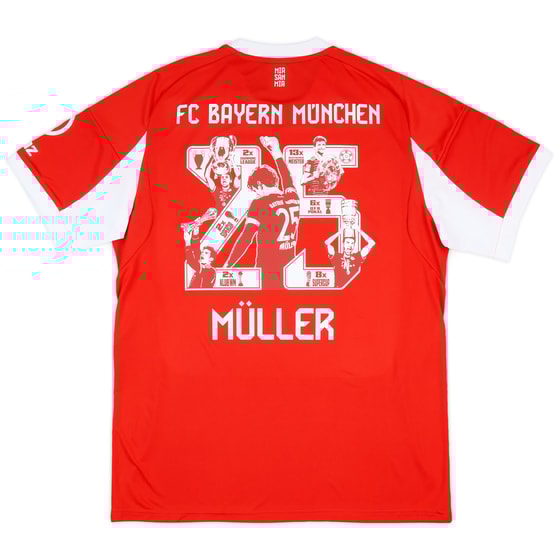 2025-26 Bayern Munich Home Shirt Muller #25