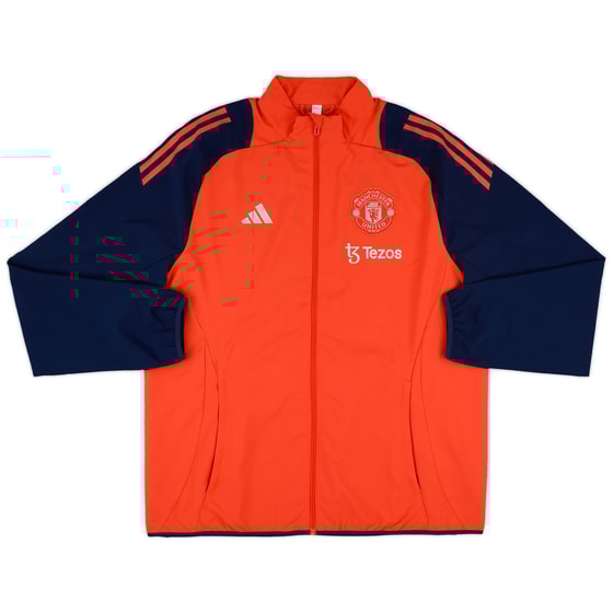 2024-25 Manchester United adidas Presentation Jacket - As New - (L)