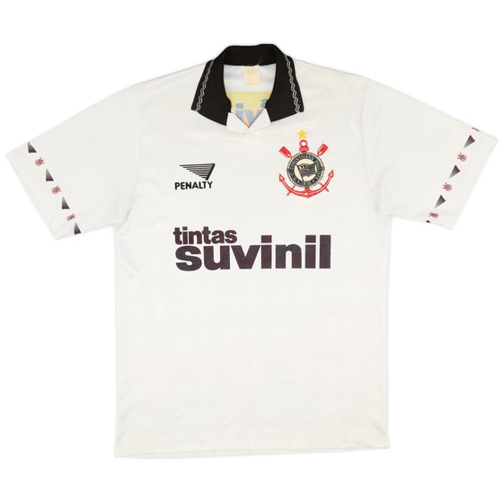 1995 Corinthians Home Shirt - 8/10 - (M)