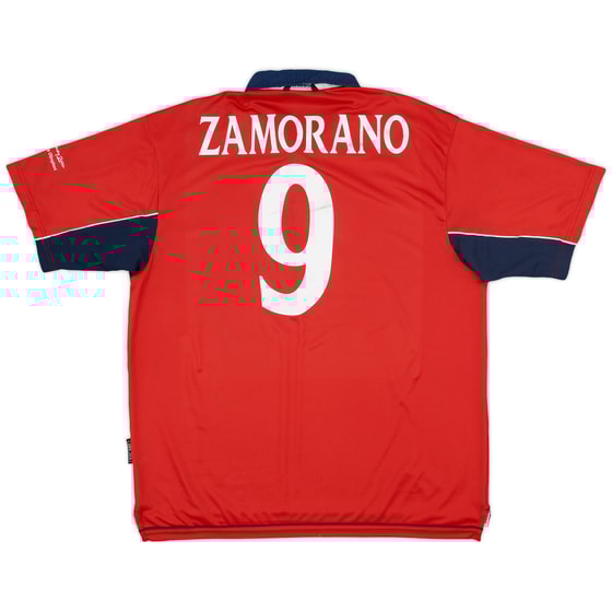 2000-01 Chile Home Shirt Zamorano #9 - 5/10 - (XL)